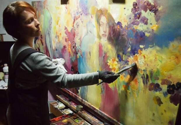 Художница рассказала, почему вернулась из Голландии в Россию