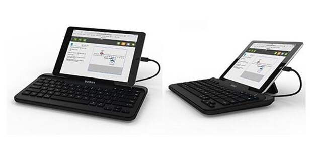 Wired Tablet Keyboard with Stand: клавиатура с подставкой для планшетов. Опубликован в категории: accessoires