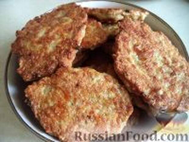 Фото к рецепту: "Моментальные" куриные котлетки