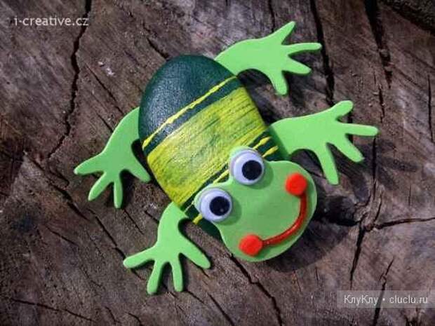 Поделки из камней для детей Поделки из камней для детей