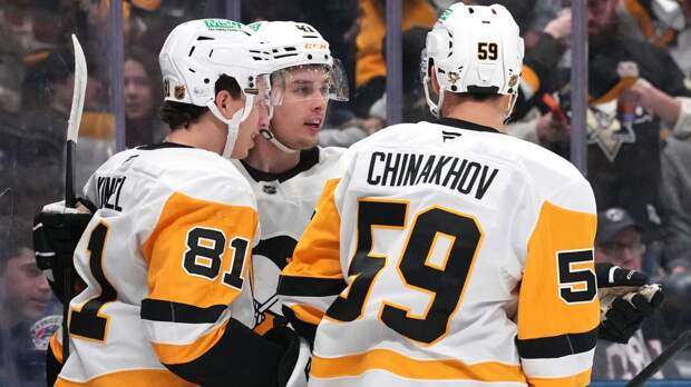 Гол Чинахова с передачи Малкина помог «Питтсбургу» обыграть «Чикаго»
