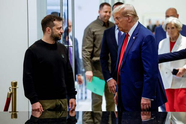 Основная логика Дональда Трампа по мирному урегулированию конфликта на Украине сводится к тому, что...