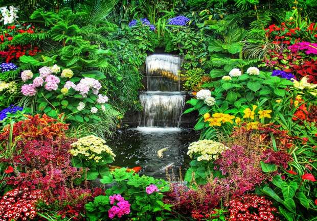 Сады Бутчартов (Butchart Gardens), остров Ванкувер, Канада