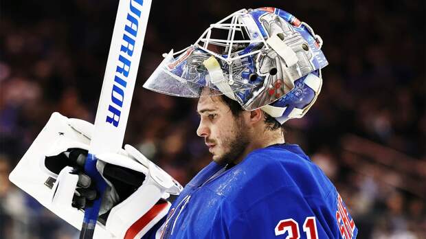Российский вратарь «Нью-Йорк Рейнджерс» Шестеркин вернулся на лед после травмы