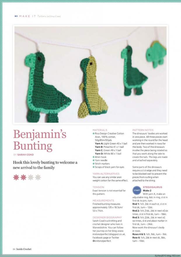 Inside Crochet №56 2014 - 紫苏 - 紫苏的博客 Inside Crochet №56 2014 - 紫苏 - 紫苏的博客
