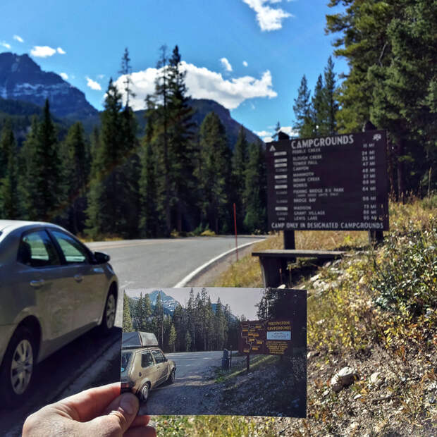 Май 1981 и сентябрь 2015 года. Май 1981 и сентябрь 2015 года.