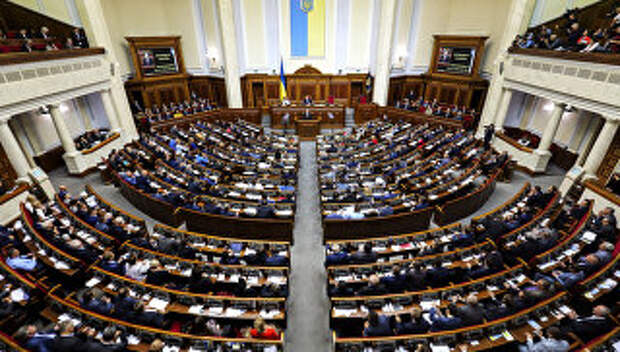 Заседание Верховной рады Украины в Киеве. Архивное фото