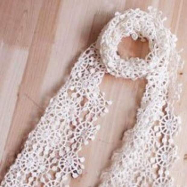 Вязание крючком шарфов Вязание крючком шарфов