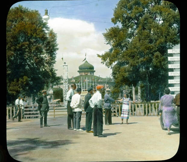 Москва 1931-ого года в цвете! Фотография: Москва 1931 года в цвете на невероятно атмосферных снимках №55 - BigPicture.ru