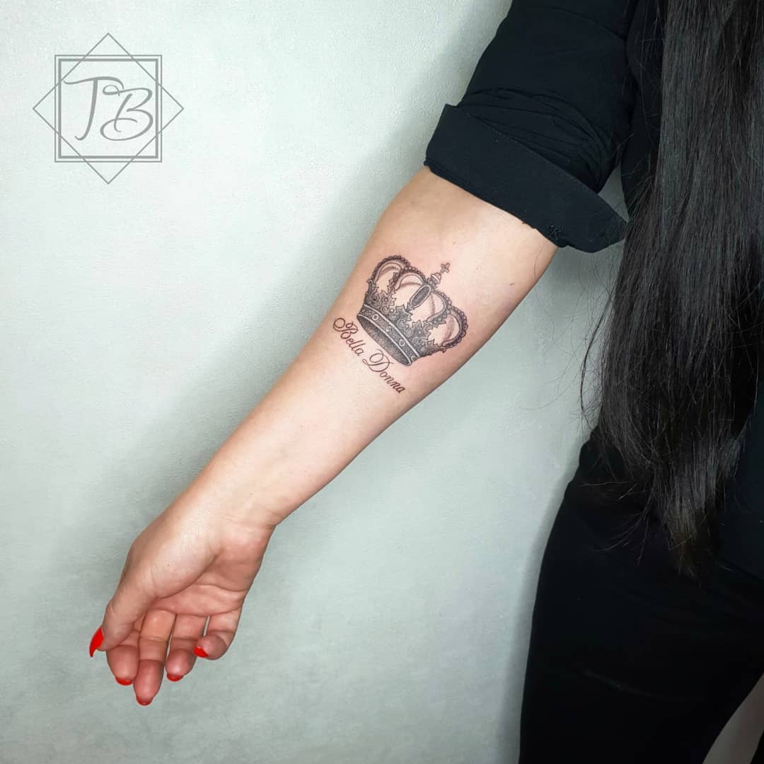 тату корона фото 15