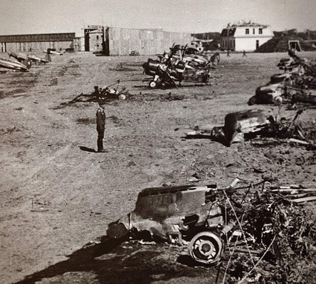 Каунас. Результат бомбёжки - 22 июня 1941 года. Сражение за небо | Военно-исторический портал Warspot.ru