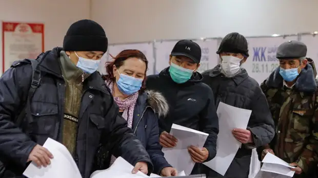 В Киргизии завершилось голосование на парламентских выборах