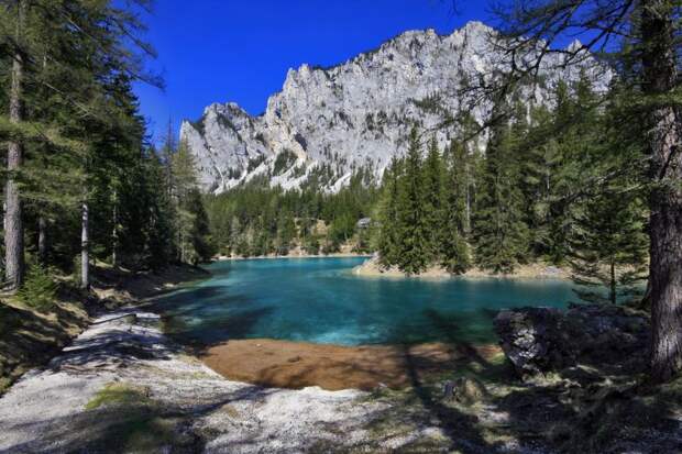 Зелёное озеро (Gruner See), Трагос, Австрия