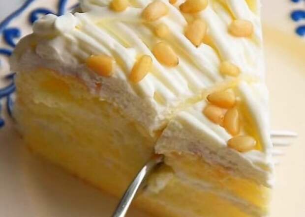 Обалденный тортик «Лимонное облако»