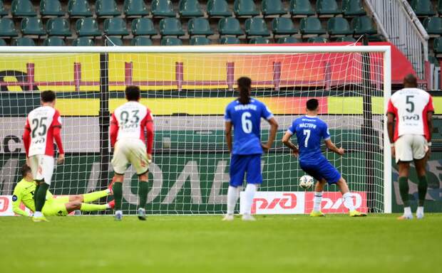 «Локомотив» вырвал ничью у махачкалинского «Динамо» в матче РПЛ