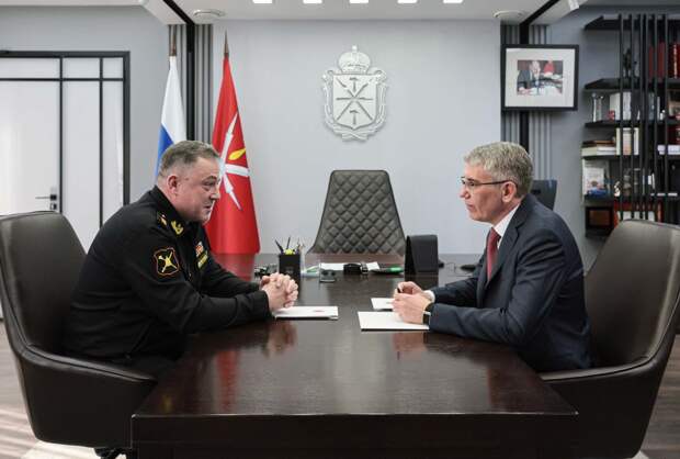 Губернатор Тульской области встретился с представителем Генштаба ВС РФ по вопросам призывной подготовки
