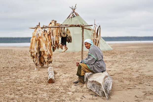 Кетская стоянка в Канготово