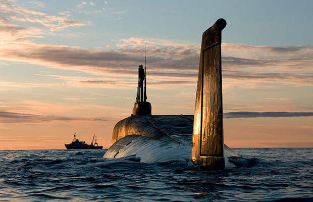 Российская атомная подводная лодка стратегического назначения 