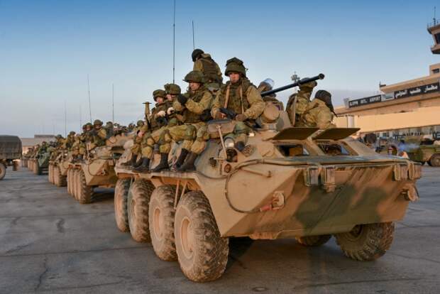 Российские военные в Сирии 