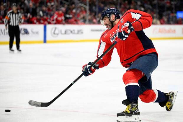 Овечкин обновил рекорд в НХЛ по шайбам, которые привели к ничьей