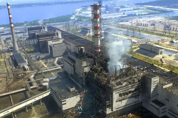 Произошла авария на Чернобыльской АЭС