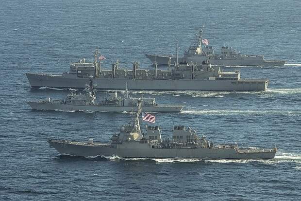 ВМС НАТО в Баренцевом море. Источник изображения: 
