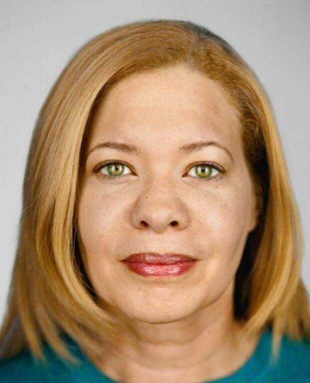Яркие представители смешанной расы в фотографиях Мартина Шоллера martin schoeller changing face of america
