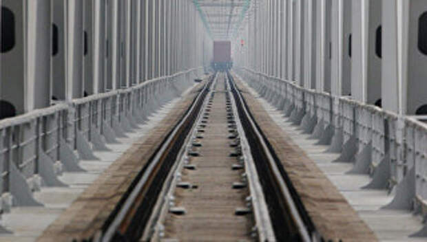 Железнодорожный мост. Архивное фото