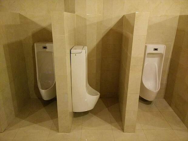 Очень странный дизайн туалетов