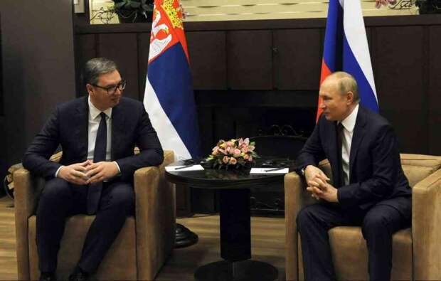 Путин и Вучич договорились о трехмесячном продлении газового контракта