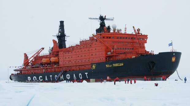 Участники СВО отправились к Северному полюсу на атомном ледоколе