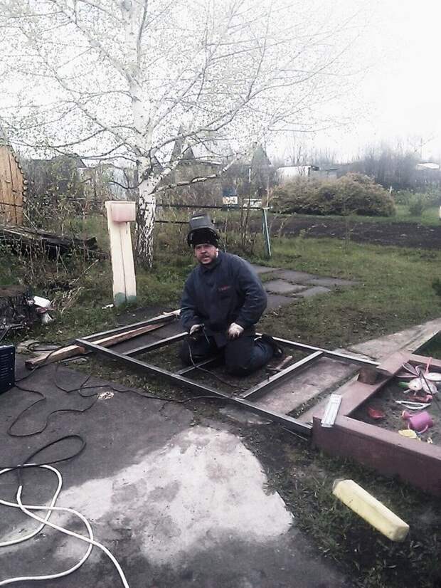 Строю на даче детям зону отдыха дача, дети, Строительство, длиннопост