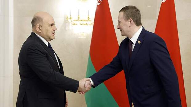 Мишустин и Турчин подтвердили готовность укреплять партнерство РФ и Белоруссии