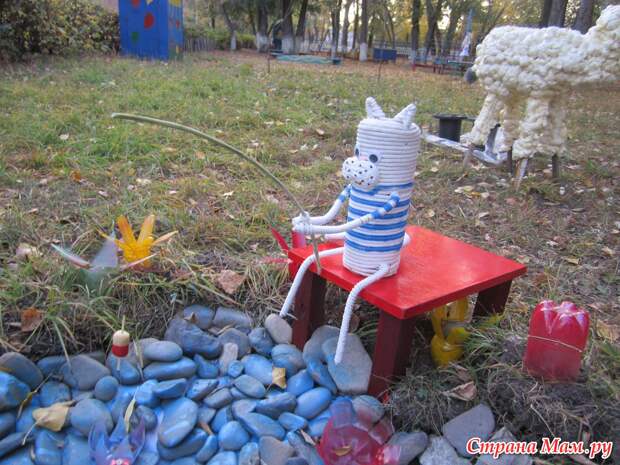 Интересные поделки для двора фото