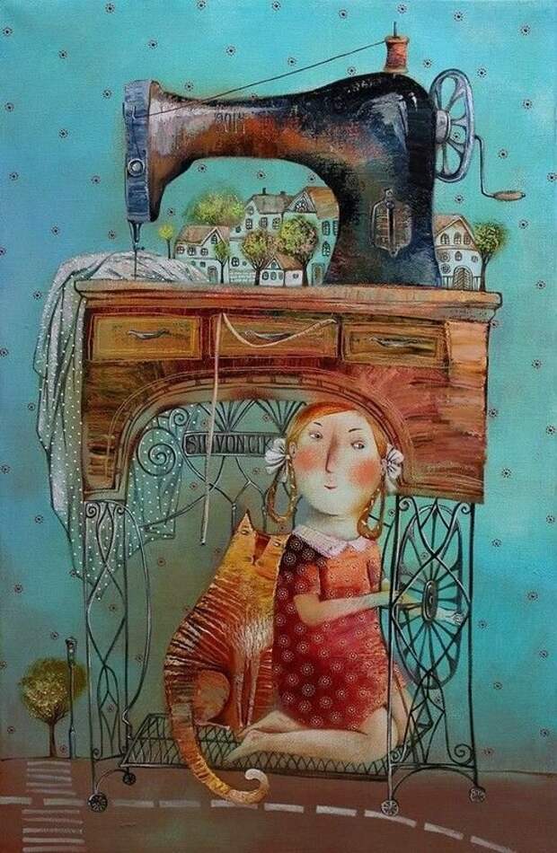 Сегодня: Шьем и шутим , вяжем и шутим. Приветствую всех дорогих подписчиков и всех кто присоединился. Мы рукодельницы народ юморной . Всегда готовы посмеяться и пошутить.-2