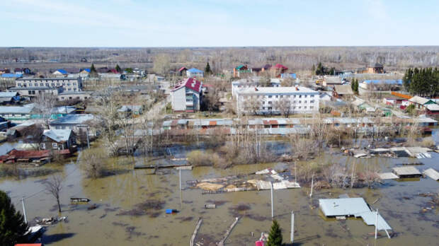 Число подтопленных паводком домов в России сократилось до 7,8 тысячи