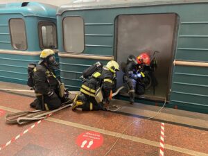 учения, МЧС, вагон, метро, поезд, пожар, Инчикова, актуалка, 2608