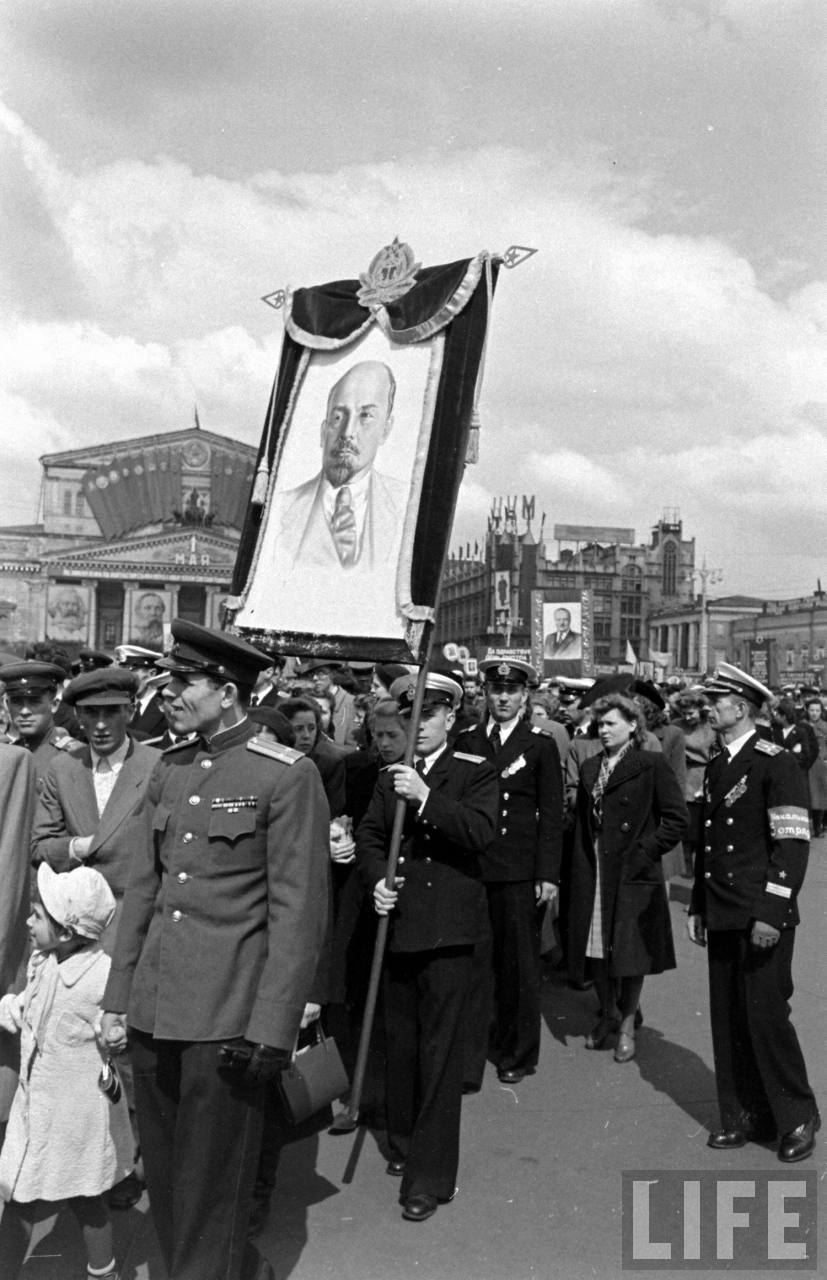 московский Первомай 1947 год