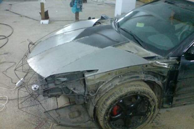 Одесская копия Lamborghini Reventon из Mitsubishi Eclipse (66 фото)