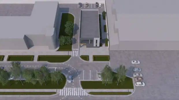 Офисник в стиле минимализм построят рядом с Китайским рынком в Барнауле