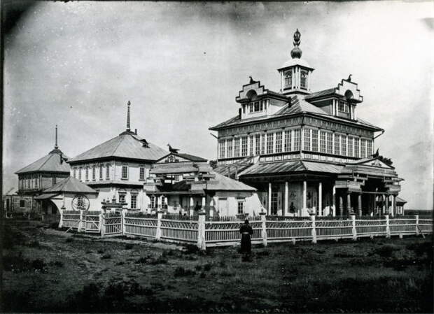 Калмыцкая церковь в Цагано-Мей.