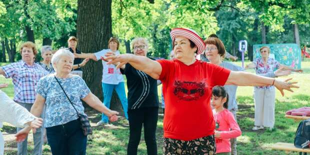 В Марьиной роще “Московское долголетие” возвращается к занятиям на свежем воздухе!
