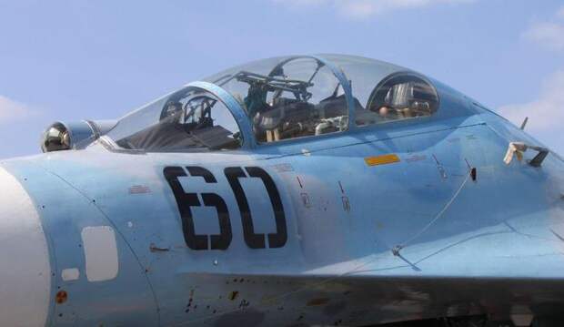 Су-27УБ белорусской авиации. Хорошо видны два пилотских кресла. Фото: От винта|Авиация Беларуси