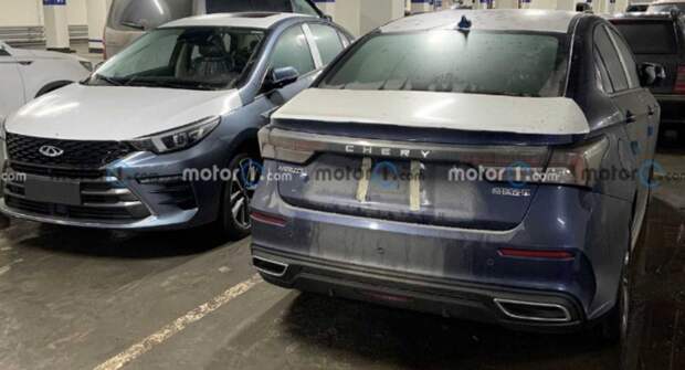 В Россию привезли новые современные китайские седаны