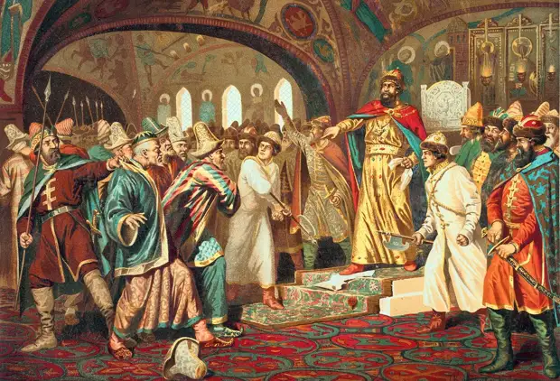 Иван III разрывает даннические отношения с Большой Ордой