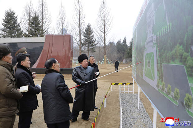 ЦТАК: Ким Чен Ын проверил строительство музея в честь подвигов бойцов КНДР на СВО