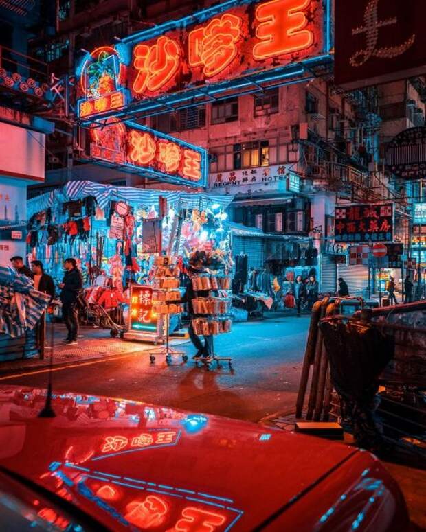 Ночной Шанхай в фотографиях руфера Виктора Чиана (19 фото)