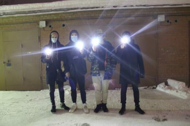 Фонарики. Без комментариев