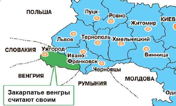 Карта украины город тернополь