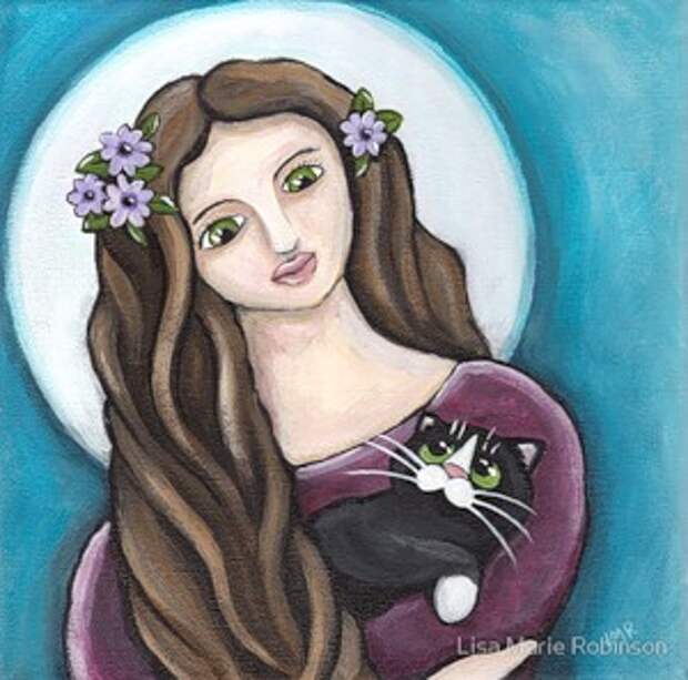 Коллекция кошек, котов и котят от Lisa Marie Robinson.